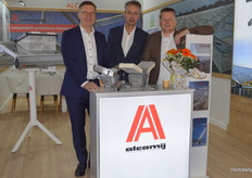 Marco Kroese and Gert-Jan Bol with Alcomij and Laurens Besemer with Ventiguard shared a booth at the every year more busy Dutch pavilion.